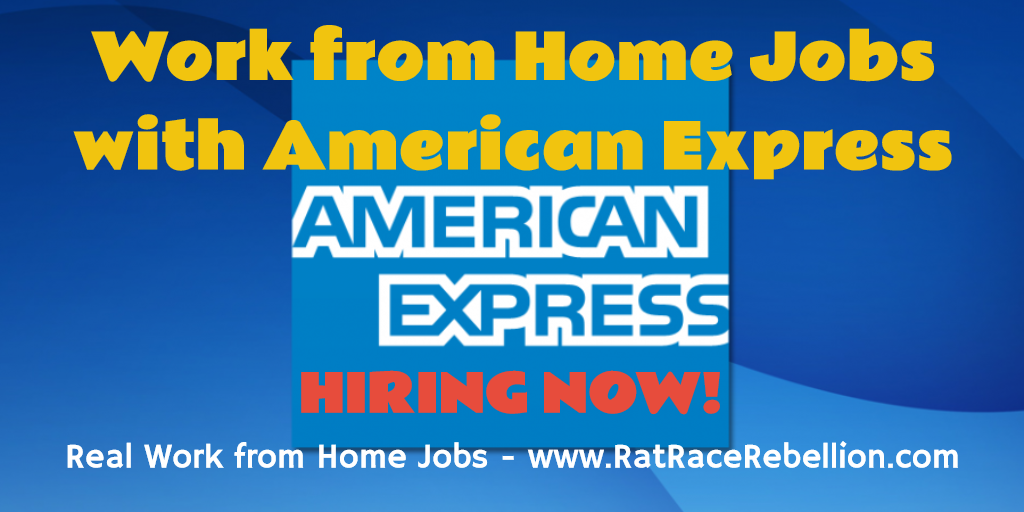 Work from Home Jobs with American Express - Hiring Now