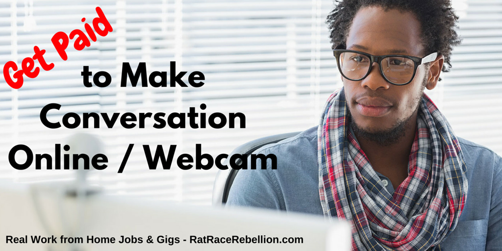 Make Conversation Online, Get Paid