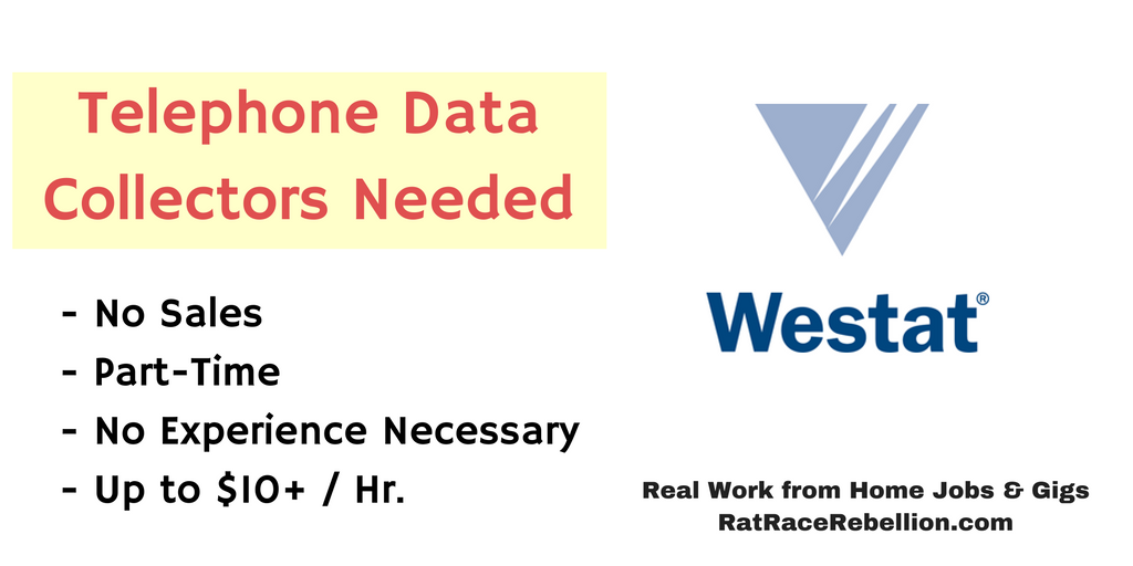 Telephone Data Collectors Needed