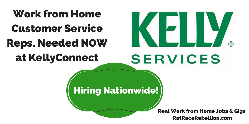 Work from Home Customer Service Reps. Needed NOWat KellyConnect (2)