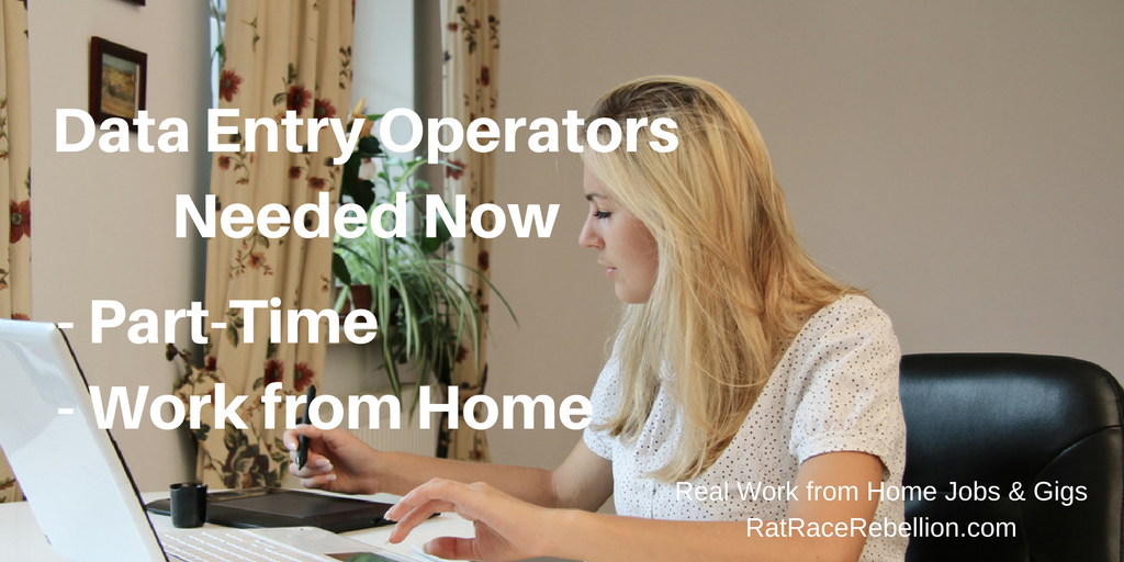 Work from Home Data Entry Operators Needed Now
