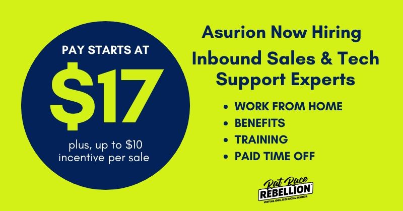 work from home for Asurion