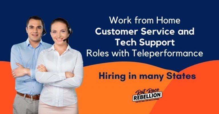 Work From Home Customer Service And Tech Support Roles With