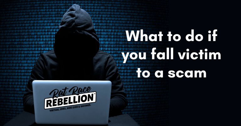 What to do if you fall victim to a scam