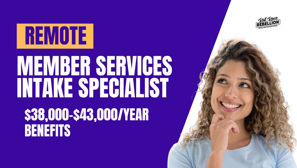 Remote Member Services Intake Specialist Imagine360