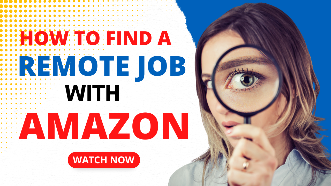 How to find a work from home job with Amazon