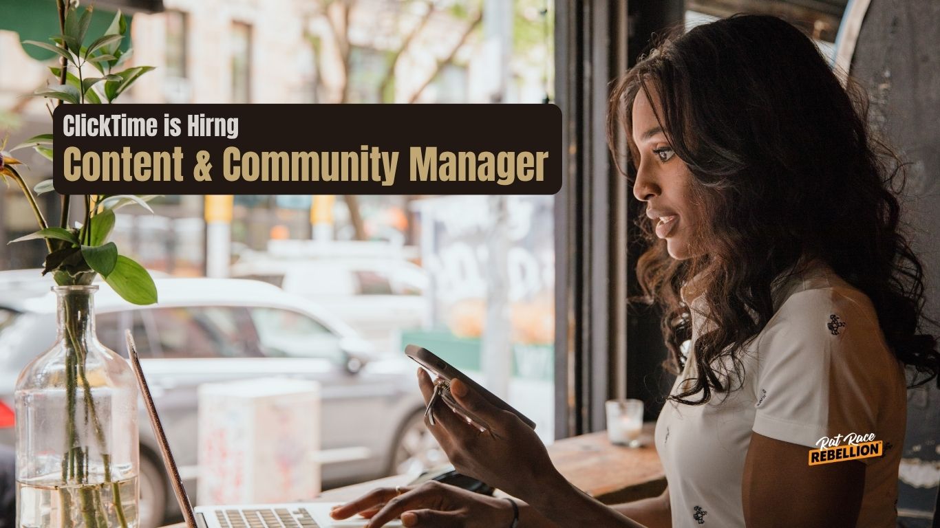 ClickTime Community Manager Featured Opportunity