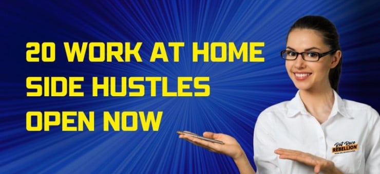 20 work from home Side Hustles