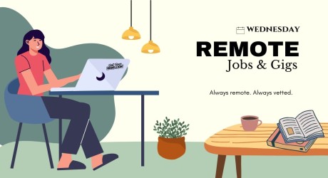Blue and Yellow Flat Illustration Style Work From Home Benefits Presentation (Website) (8)