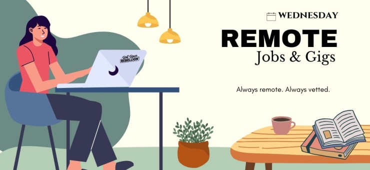 Blue and Yellow Flat Illustration Style Work From Home Benefits Presentation (Website) (8)