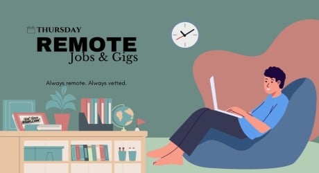 Blue and Yellow Flat Illustration Style Work From Home Benefits Presentation (Website) (9)