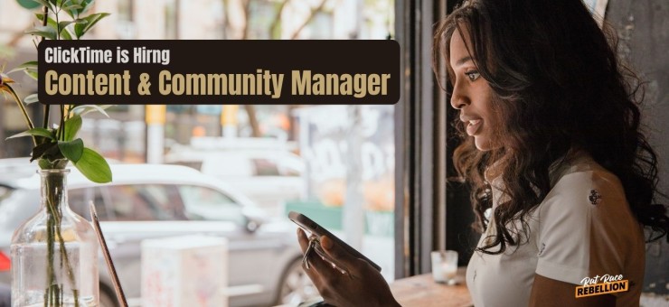 ClickTime Community Manager Featured Opportunity