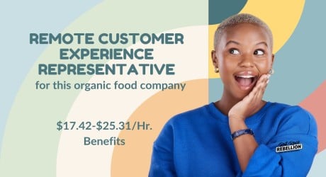 Remote Customer Experience Representative Organic