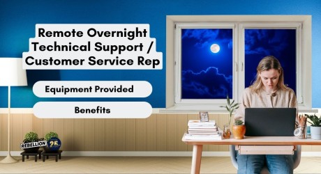 Remote Overnight Technical Support Customer Support Rep