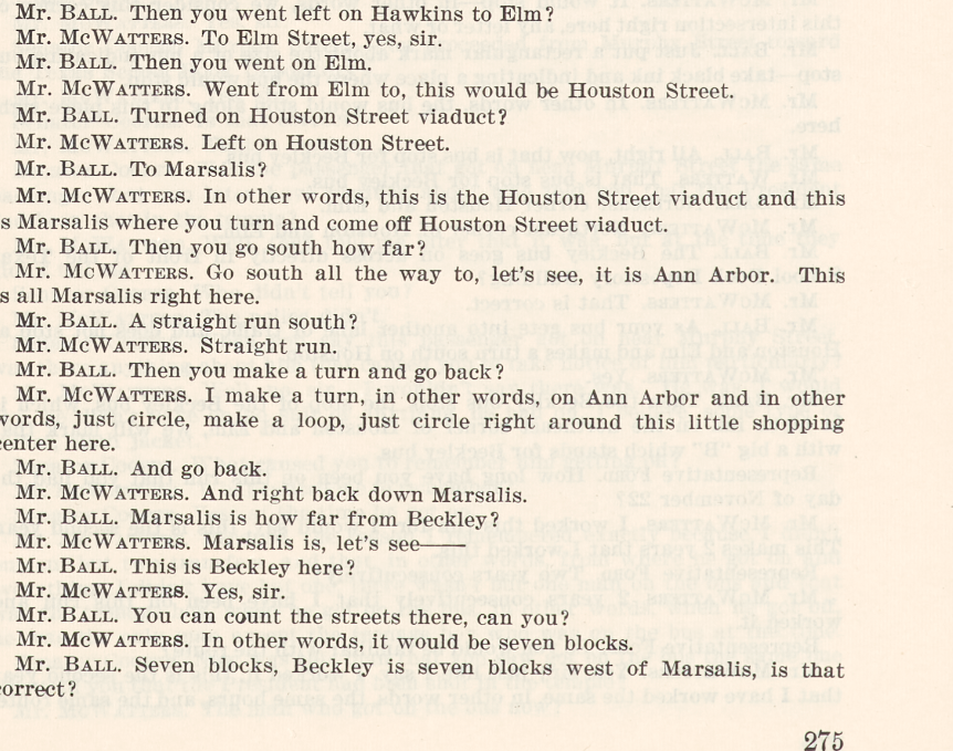 JFK Assassination Records Example
