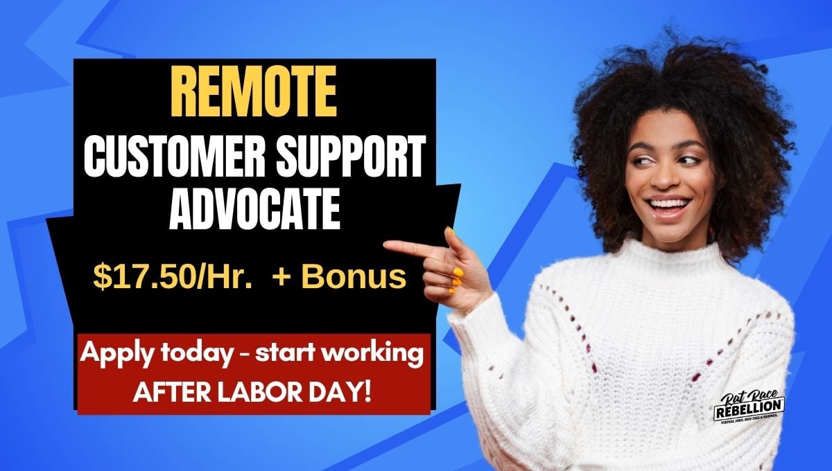 Remote Customer Support Advocate Taskrabbit