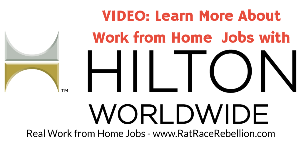 VIDEO: Learn More About Work from Home Jobs with Hilton Worldwide