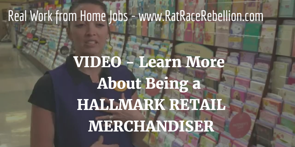 VIDEO Hallmark Retail Merchandiser Jobs Work From Home