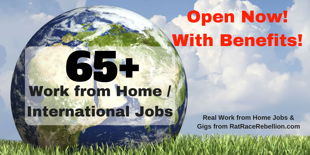 65+ Work from Home / International Jobs Open Now - With ...