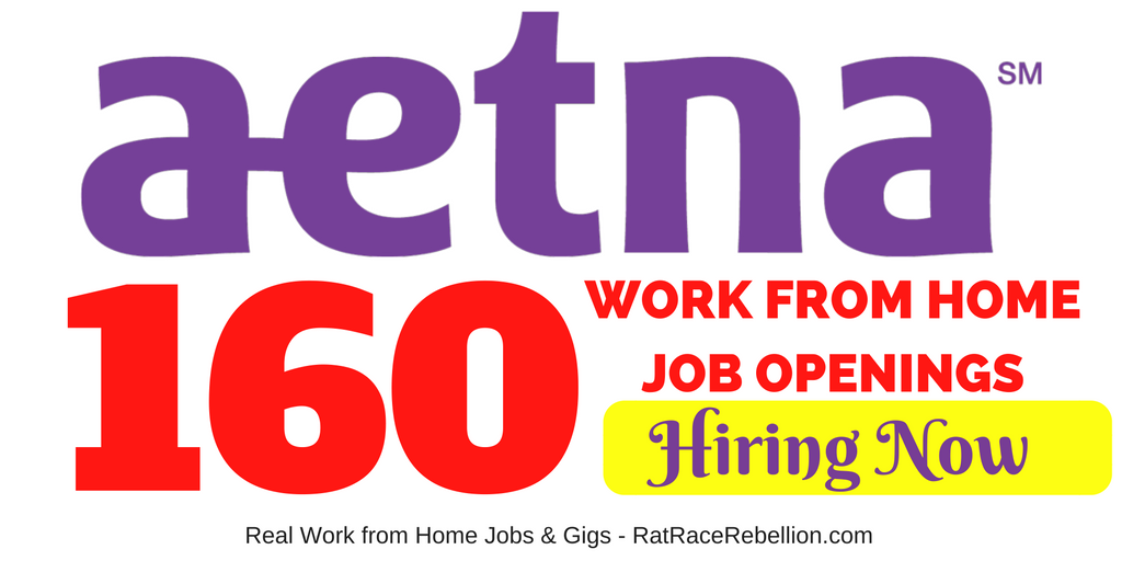 work at home aetna