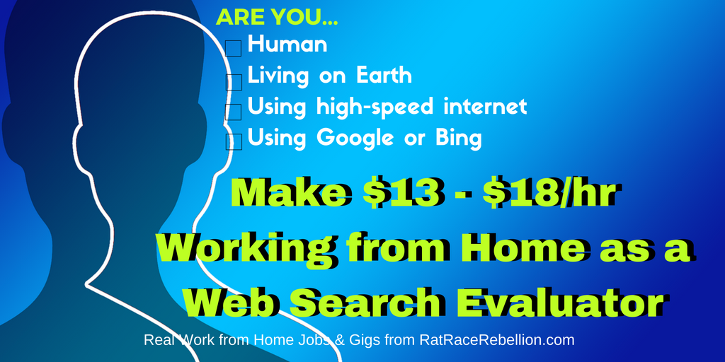 search evaluator online job