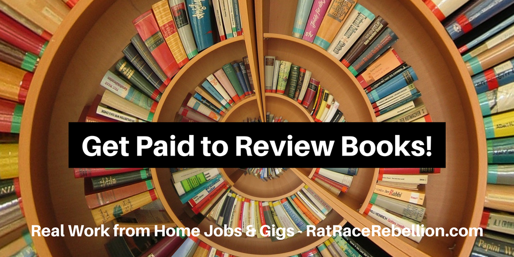 paid book review jobs