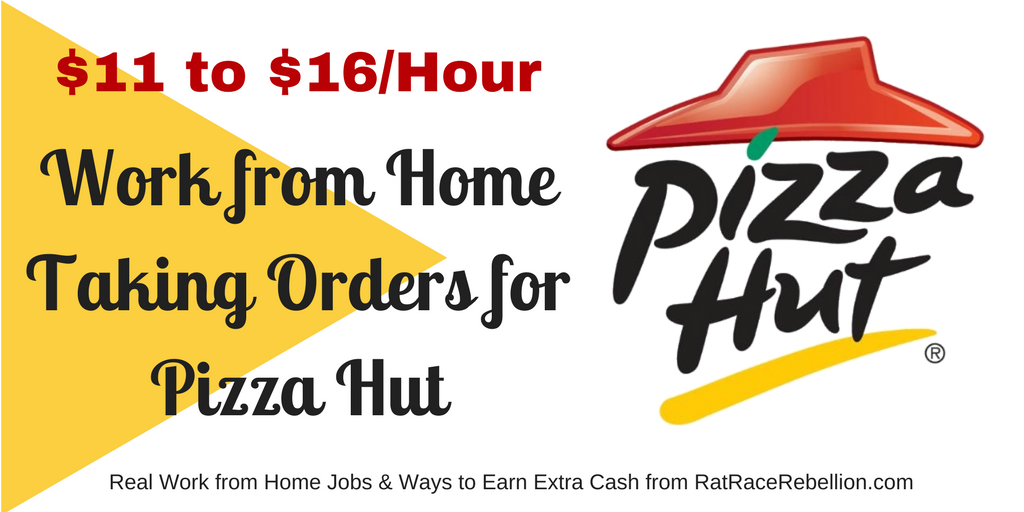 Make Up To 16 Hr Taking Orders For Pizza Hut From Home Make Up To 16 Hr Taking Orders For Pizza Hut From Home