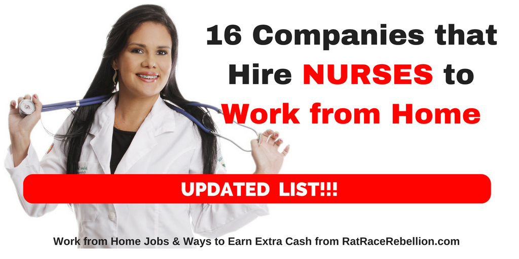 16 Companies that Hire NURSES to Work from Home - Revised List!