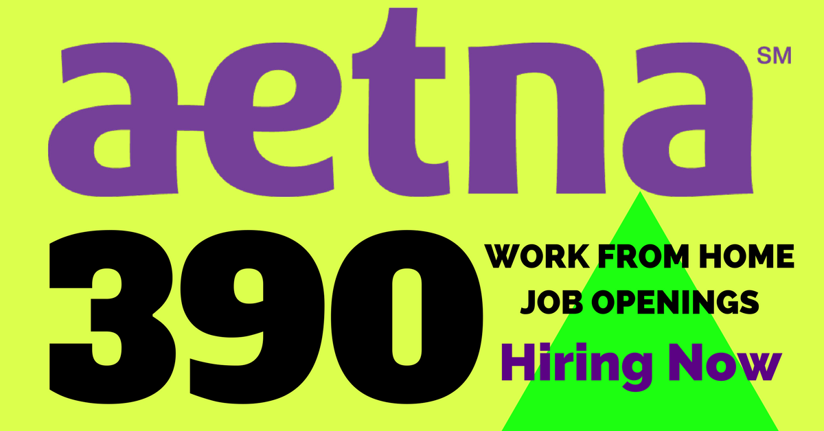 390 Telework Jobs With Aetna OPEN NOW Work From Home Jobs by Rat
