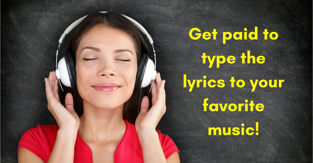 Get Paid To Type Song Lyrics