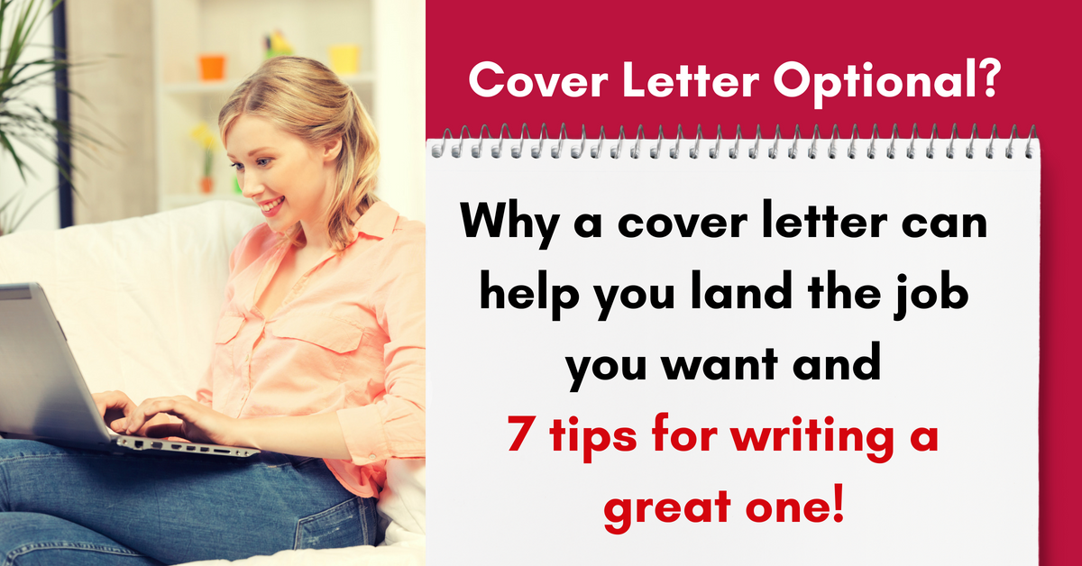 if cover letter is optional