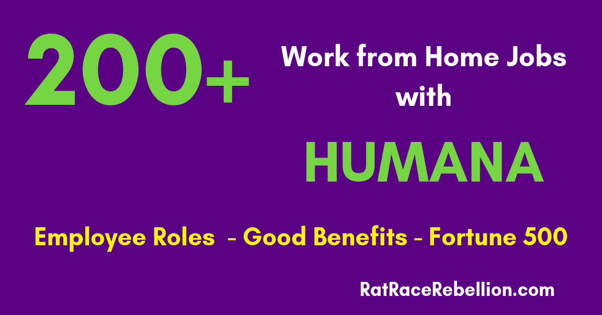 Humana work deals from home jobs