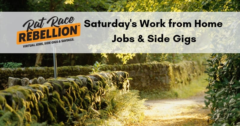 Work from Home Jobs & Extra Cash – March 2-3, 2019