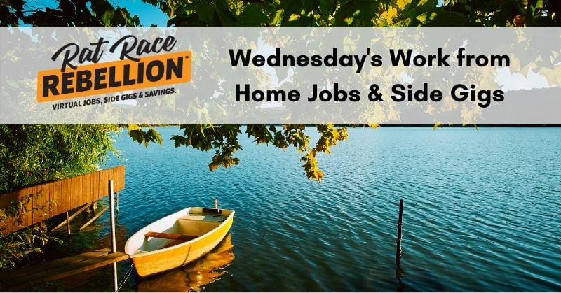 Work from Home Jobs & Extra Cash March 11, 2020 Work