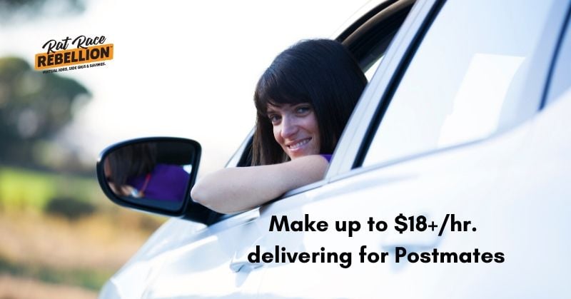 Make Up to $18+/Hr. Delivering in Your Car for Postmates - Rat Race ...