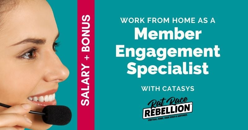 Work from Home as a Member Engagement Specialists with Catasys - Work