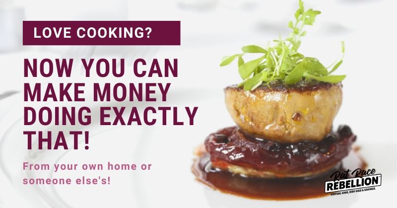 Now you can make money cooking from home!
