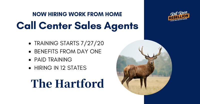 The Hartford is Hiring Work from Home Inbound Call Center Sales Agents - Work From Home Jobs by ...