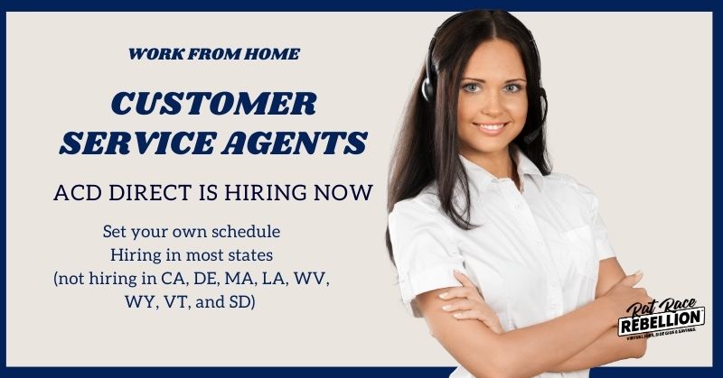 Work From Home Customer Service Jobs With ACD Direct Work From Home 