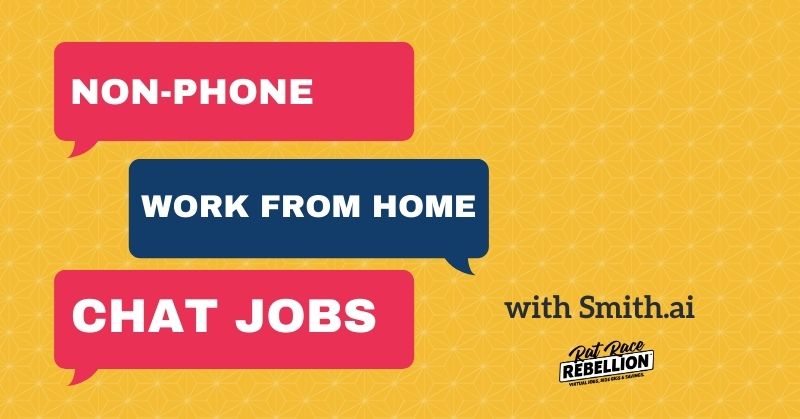 Smith Ai Archives Work From Home Jobs By Rat Race Rebellion