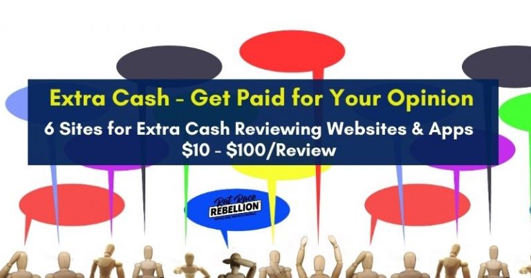 test and review websites for cash