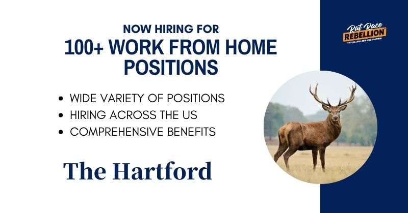 200+ Work from home jobs with The Hartford. Comprehensive benefits.
