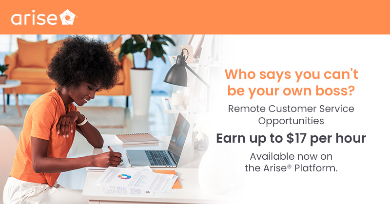 work from home with Arise