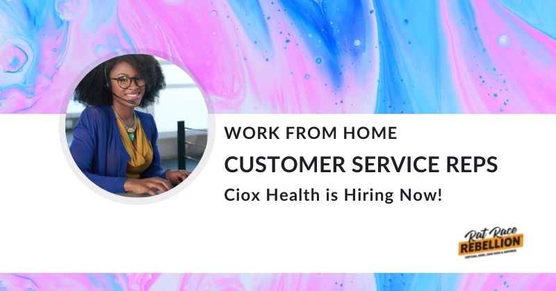work from home Custome rservice reps. Ciox Health is Hiring Now!