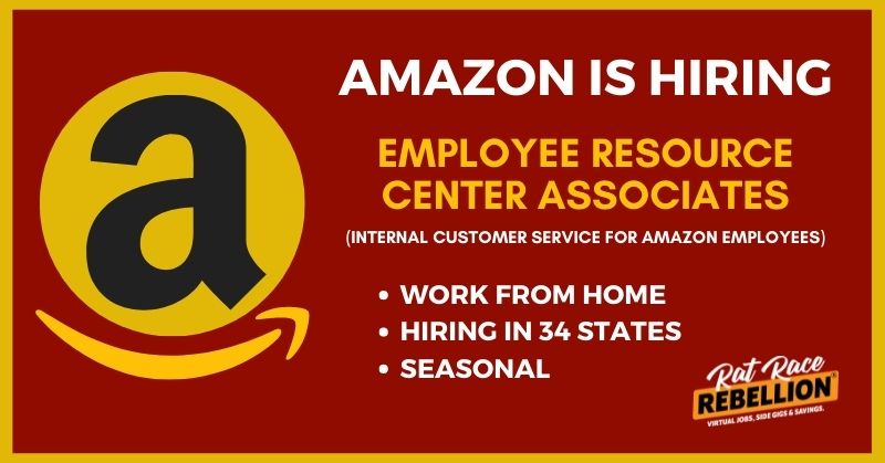 Amazon stay deals at home jobs