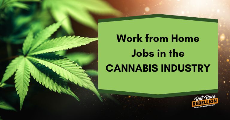 Work from Home Jobs in the CANNABIS INDUSTRY