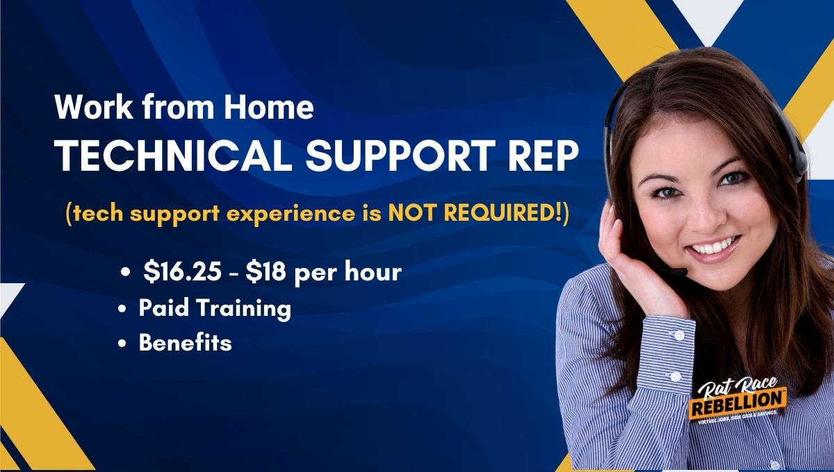 Work from Home Technical Support Rep HME