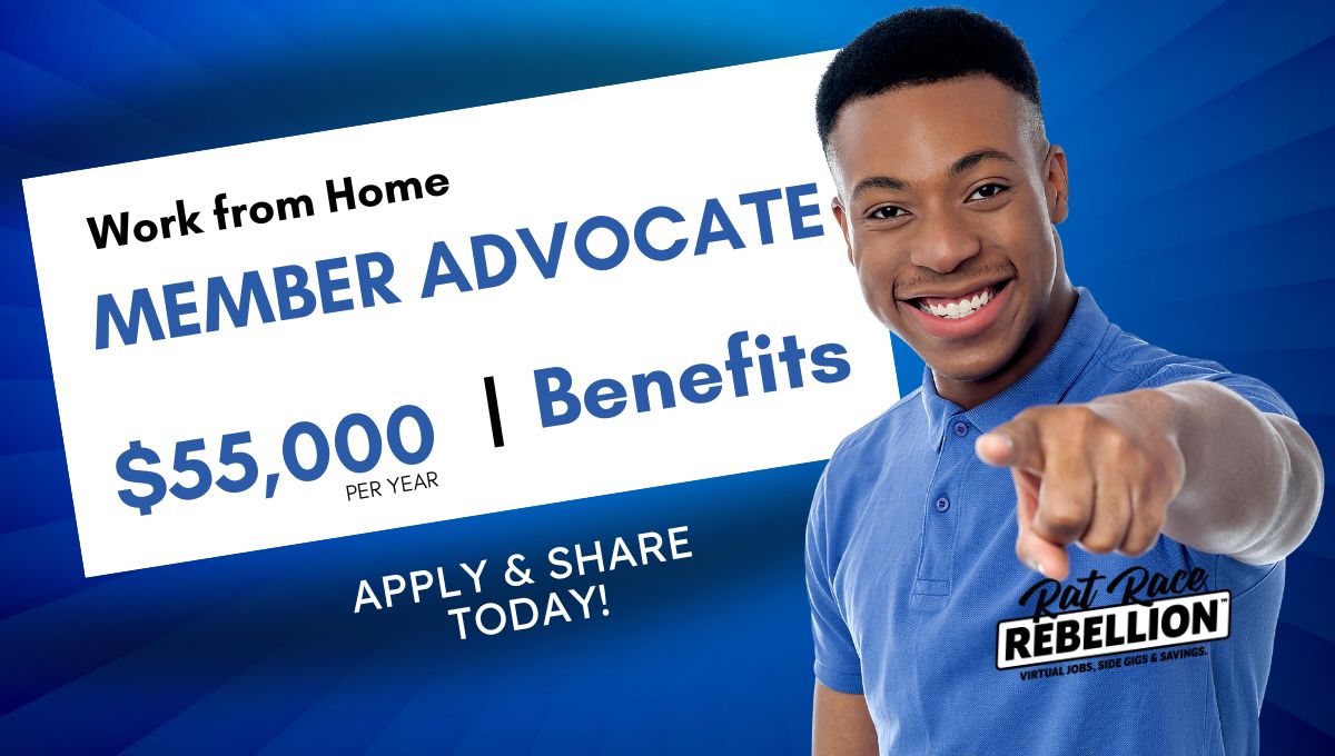 $55,000 work from home member advocate Sana