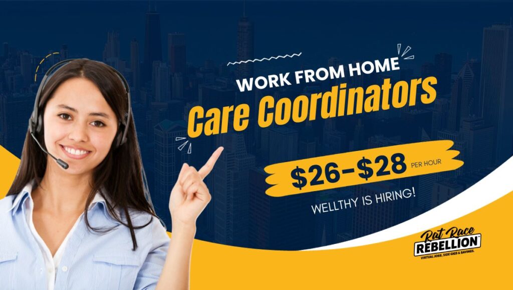 2628/Hr Work from Home Care Coordinators Rat Race Rebellion