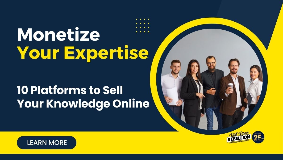 Monetize your expertise!